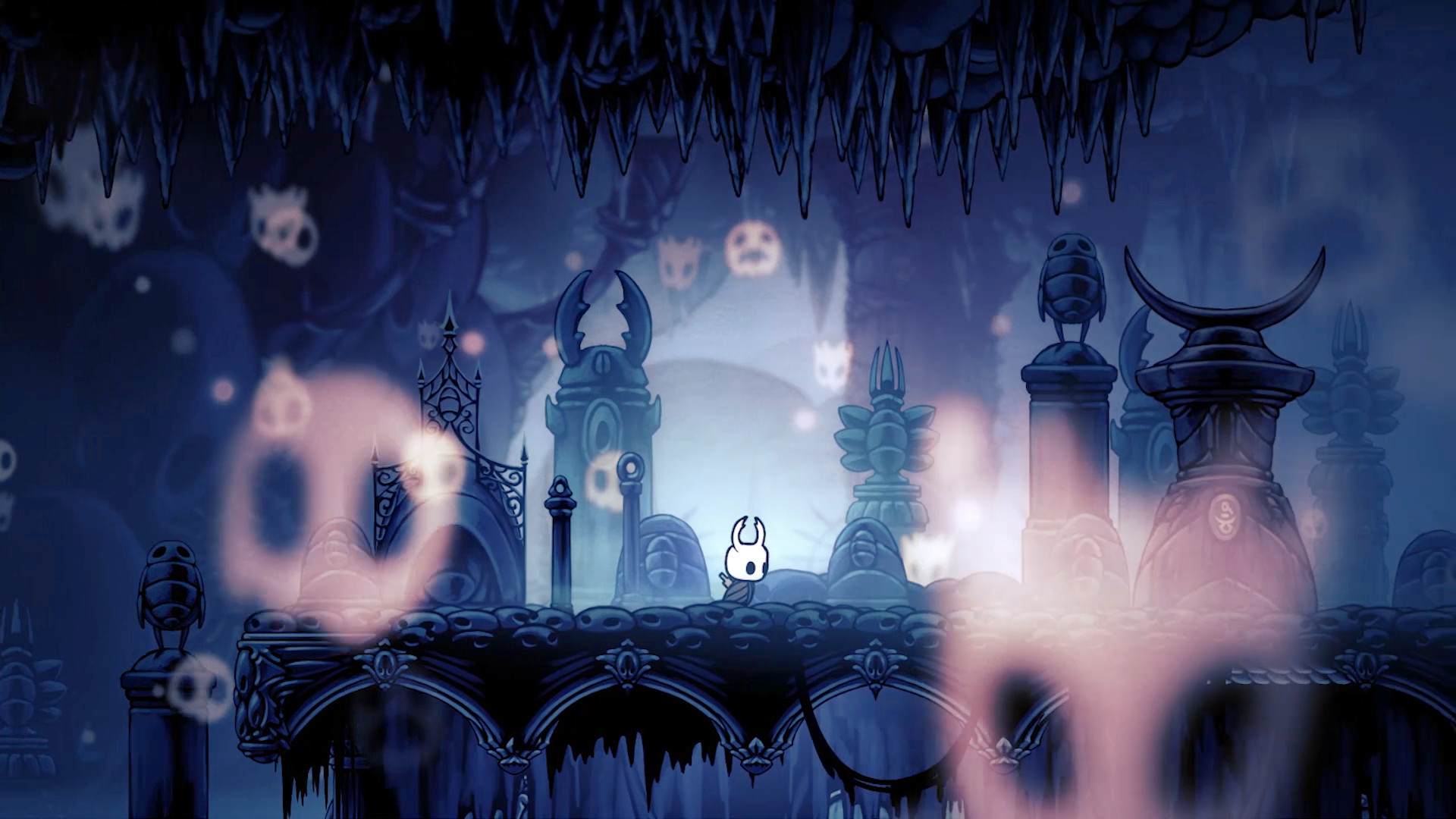 Скриншот Hollow Knight — бой